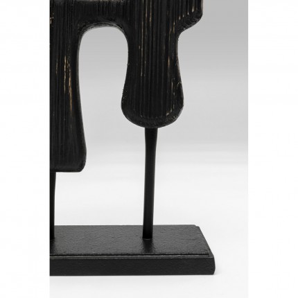 Woonaccessoires Art Shapes 32cm zwart Kare Design