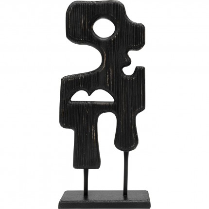 Woonaccessoires Art Shapes 32cm zwart Kare Design