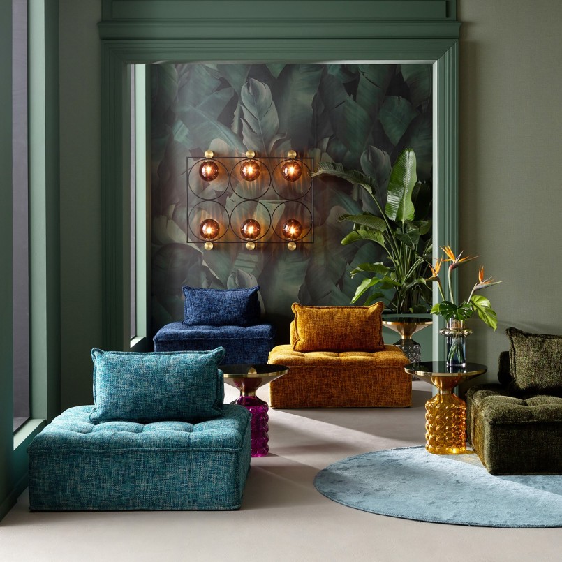 Assisi element Portofino donkerblauw Kare Design