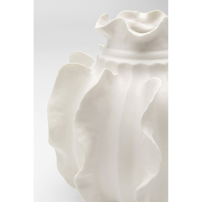 Vase Viento blanc 23cm