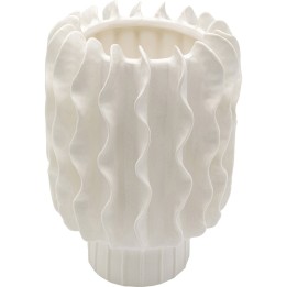 Vase Viento blanc 26cm