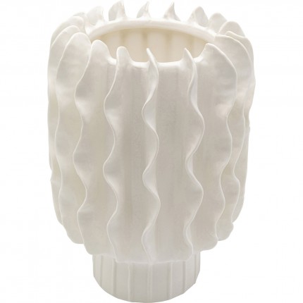 Vaas Viento 26cm wit Kare Design