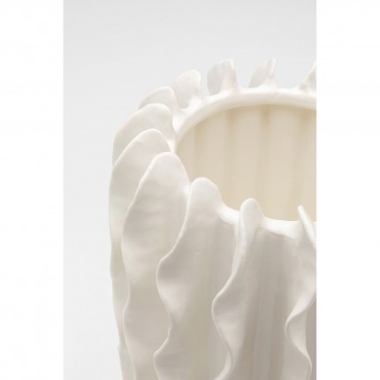 Vaas Viento 26cm wit Kare Design