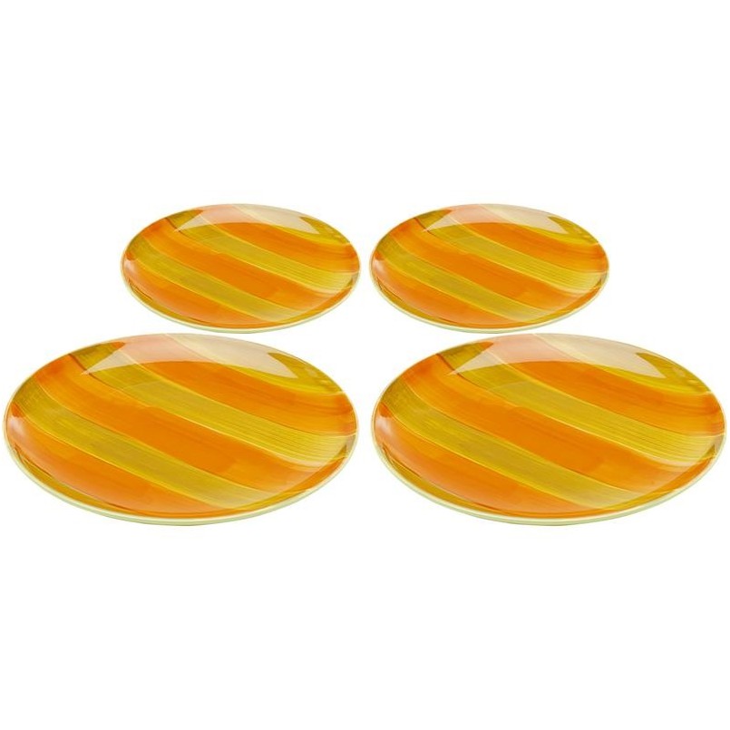 Plates Capri Ø20cm (4/set) Kare Design