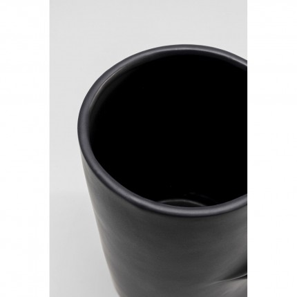 Vaas Labbra 22cm zwart Kare Design