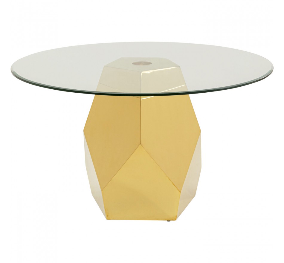 Eettafel Ricchezza Ø130cm goud Kare Design Eettafel Ricchezza Ø130cm goud Kare Design