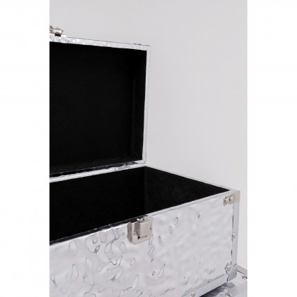 Boxes Caldera silver (4/Set) Kare Design