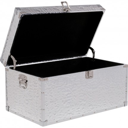 Boxes Caldera silver (4/Set) Kare Design