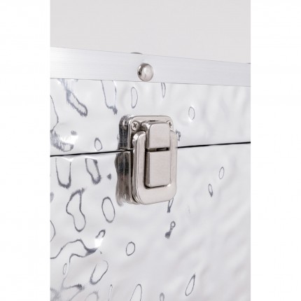 Boxes Caldera silver (4/Set) Kare Design