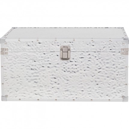 Boxes Caldera silver (4/Set) Kare Design