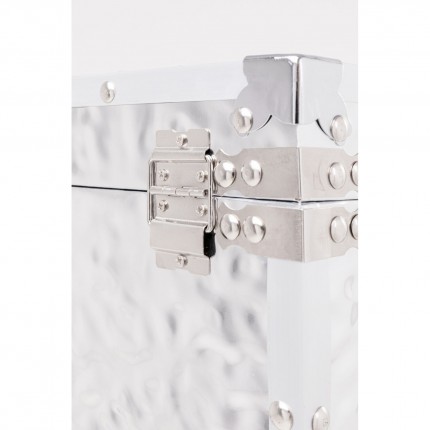 Boxes Caldera silver (4/Set) Kare Design