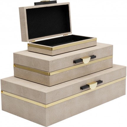 Boxes Classy Flat (3/Set) Kare Design