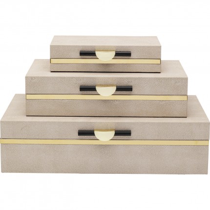 Boxes Classy Flat (3/Set) Kare Design