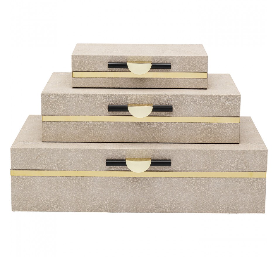 Opberger Classy platte (3/Set) Kare Design Opberger Classy platte (3/Set) Kare Design
