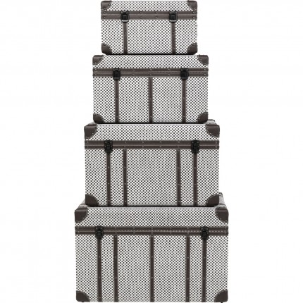 Opberger Espresso (4/Set) Kare Design