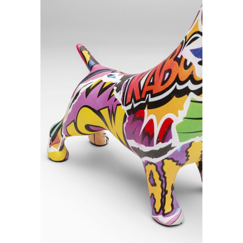 Spaarpot goud graffiti hond Kare Design
