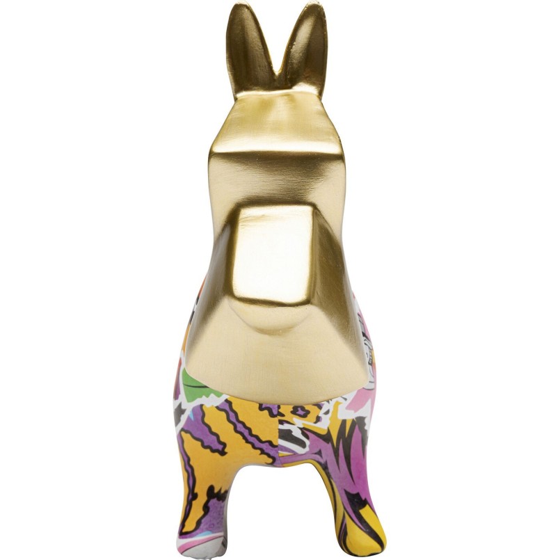 Spaarpot goud graffiti hond Kare Design