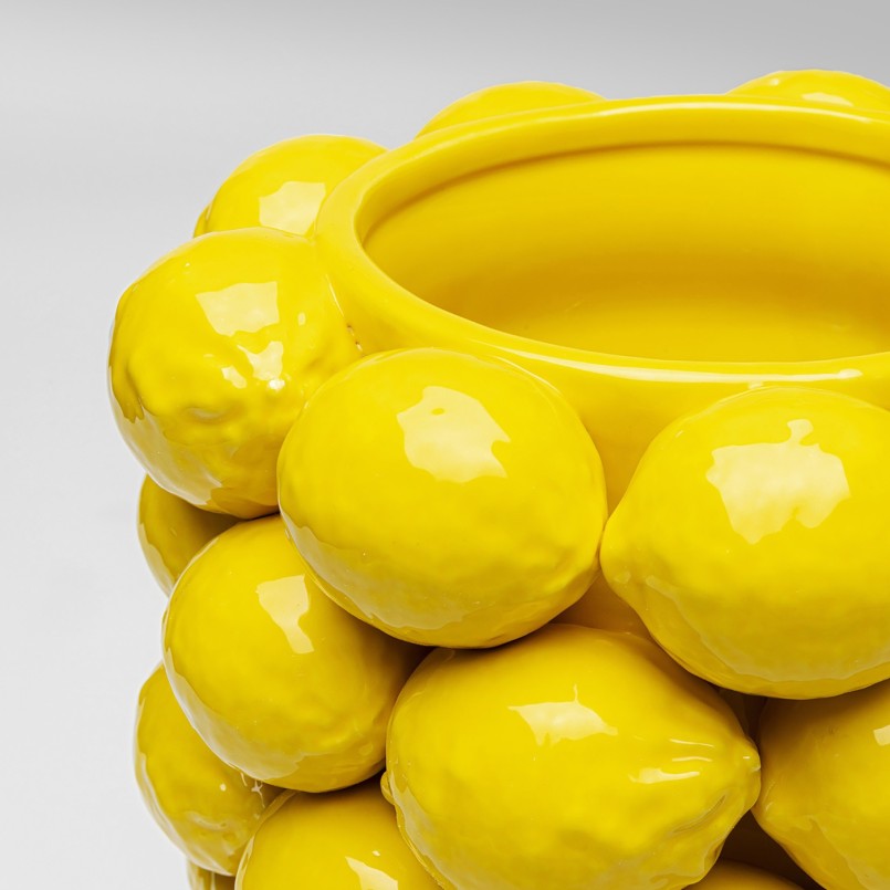 Porcelain lemon vase - Kare Design