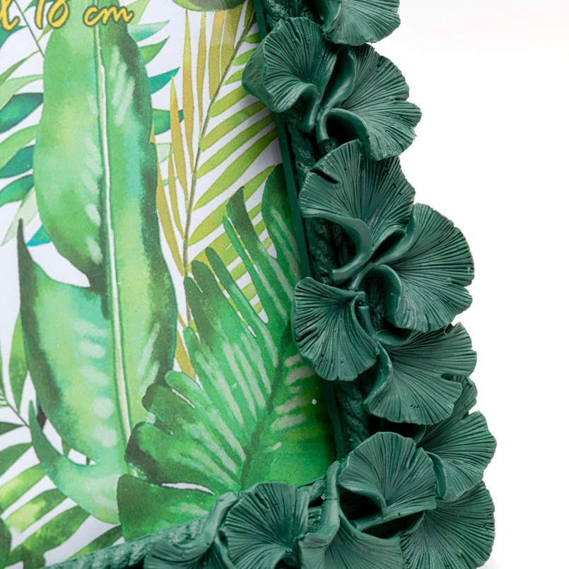 Green ginkgo leaves photo frame - Kare Design