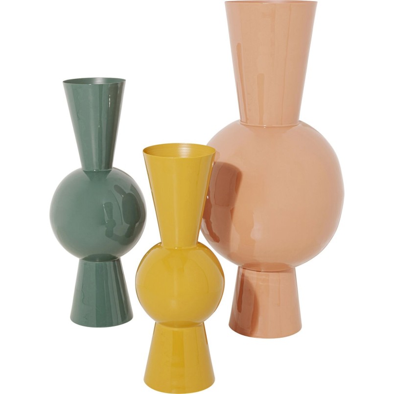 Vase Blow 83cm pink Kare Design