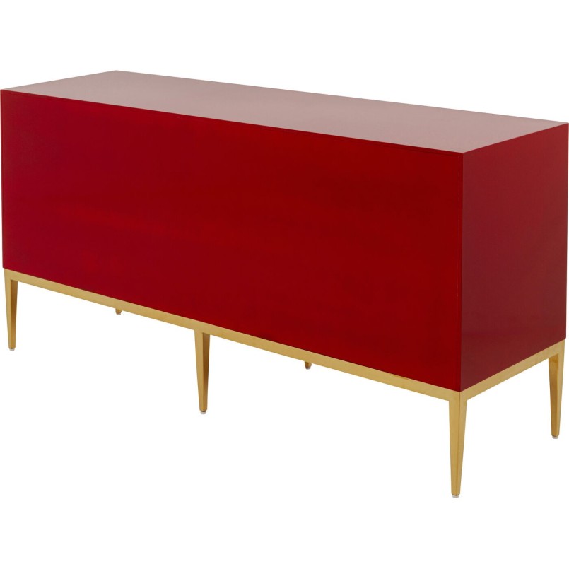 Dressoir Leone rood Kare Design