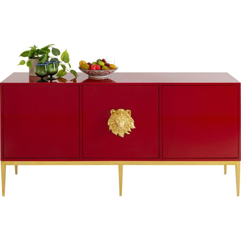 Dressoir Leone rood Kare Design