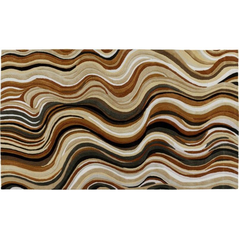Carpet New Wave 300x200cm brown Kare Design