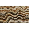 Vloerkleed New Wave 300x200cm bruin Kare Design