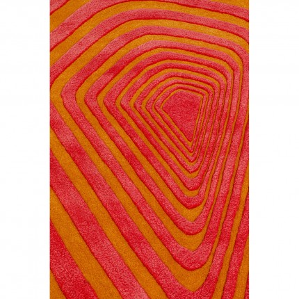 Carpet Electric Diamond 240x170cm orange Kare Design
