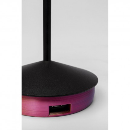 Tafellamp Swirl Black Sunset Kare Design