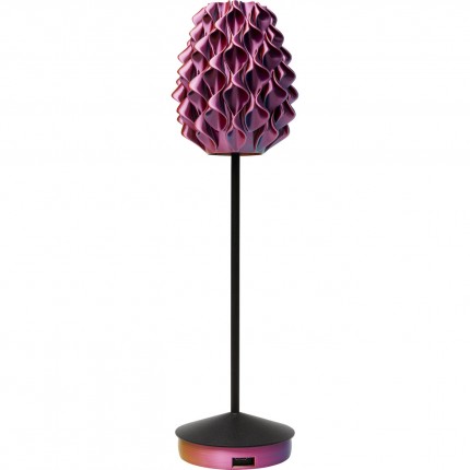 Tafellamp Swirl Black Sunset Kare Design