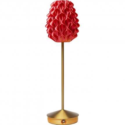 Tafellamp Swirl Gold Sunrise Kare Design