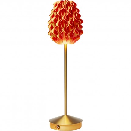 Tafellamp Swirl Gold Sunrise Kare Design