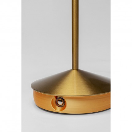 Tafellamp Swirl Gold Sunrise Kare Design