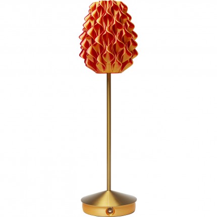 Tafellamp Swirl Gold Sunrise Kare Design
