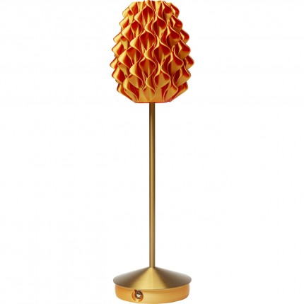 Tafellamp Swirl Gold Sunrise Kare Design