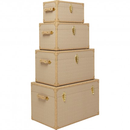 Boxes Cappucchino (4/Set) Kare Design