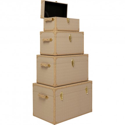 Boxes Cappucchino (4/Set) Kare Design
