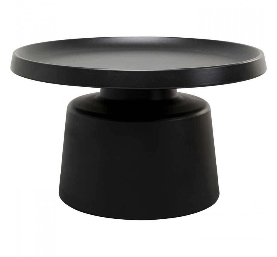 Coffee Table Lima Ø70cm black Kare Design Coffee Table Lima Ø70cm black Kare Design