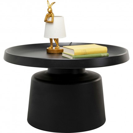 Coffee Table Lima Ø70cm black Kare Design