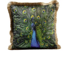 Cushion Fringe peacock Kare Design