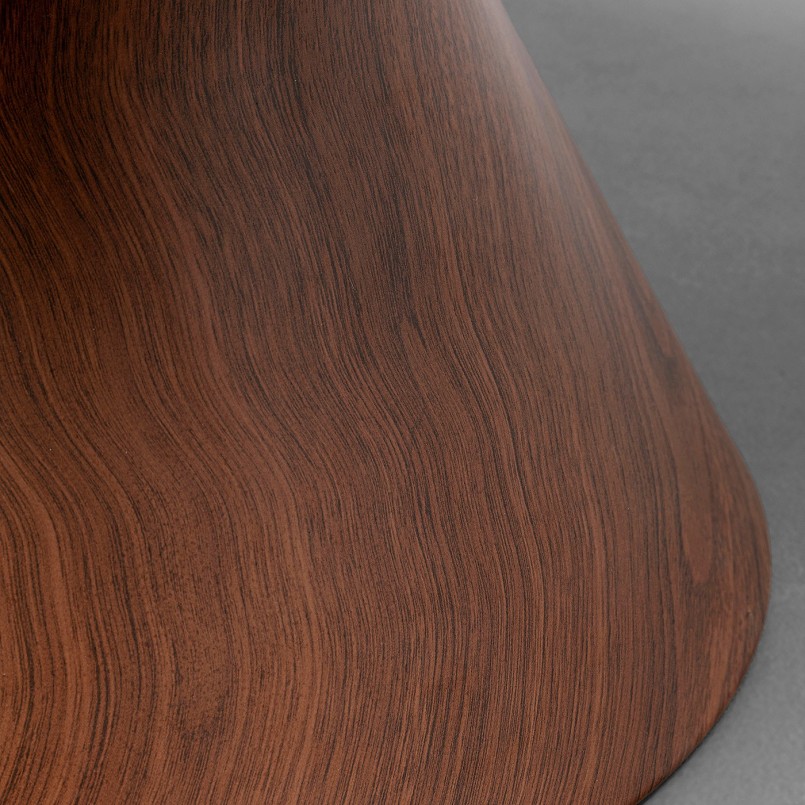 Ronde salontafel in walnoot - Cono - Kare Design