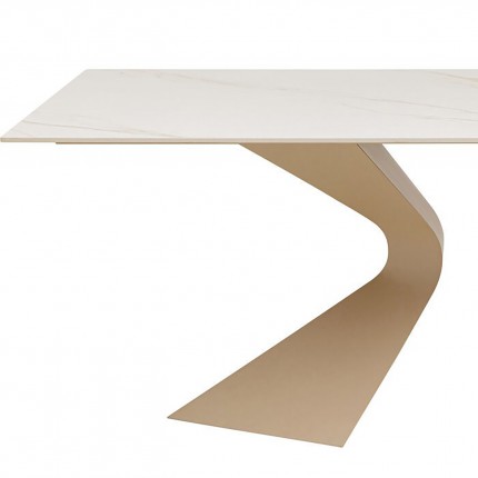 Console Gloria 140x45cm keramiek beige Kare Design