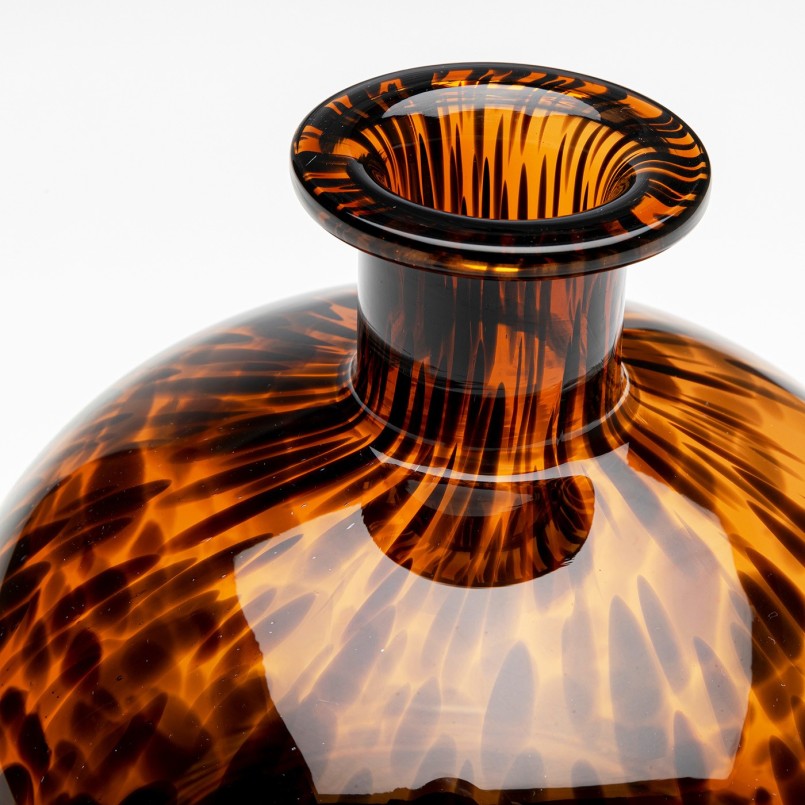 Bruine glazen karaf - Karamel - Kare Design