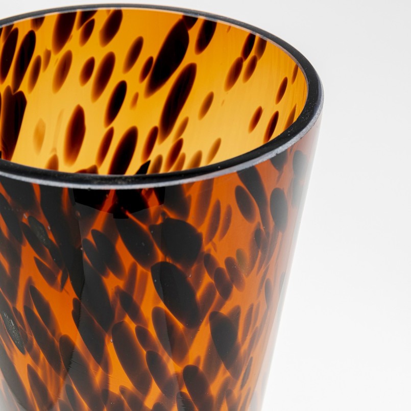 Brown glass vase - Caramel - Kare Design