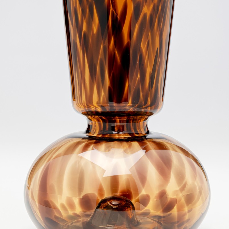 Brown glass vase - Caramel - Kare Design