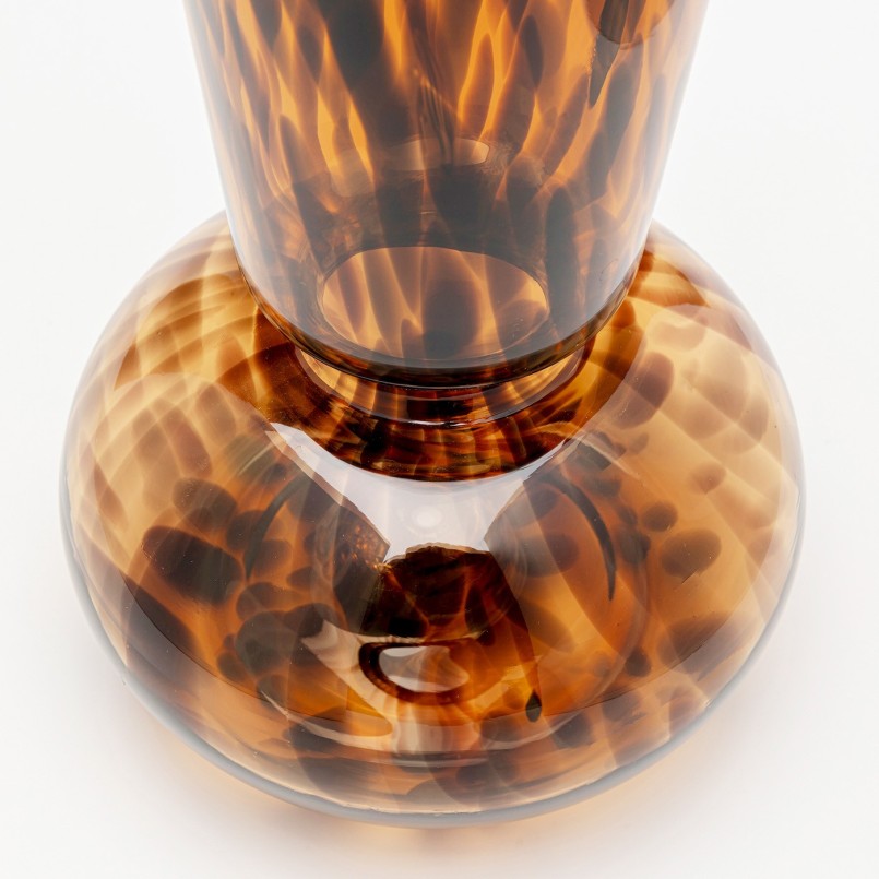 Brown glass vase - Caramel - Kare Design