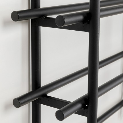 Wall Wine Shelf Cape Town 68cm black Kare Design