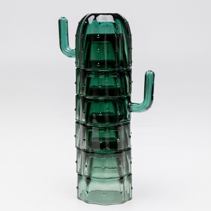Waterglazen cactus (6/set) Kare Design