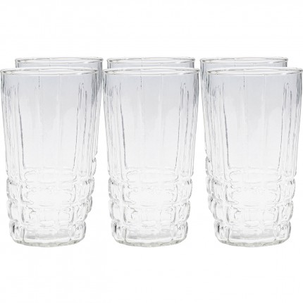Waterglazen Ice (6/set) Kare Design